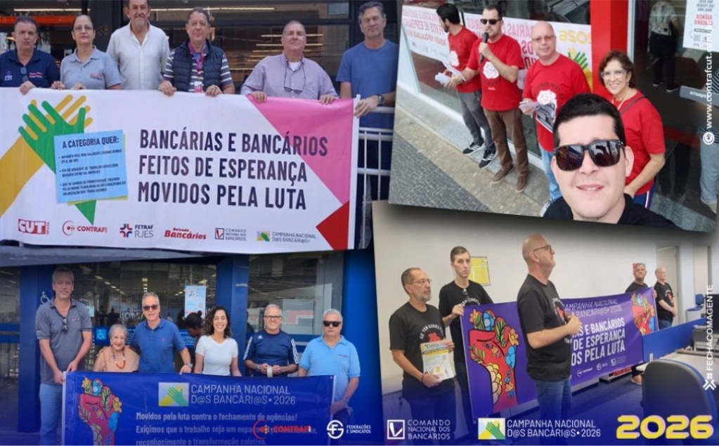 Sindicato dos Banc�arios de Presidente Prudente - Campanha Nacional Unificada das bancárias e dos bancários entra em fase decisiva