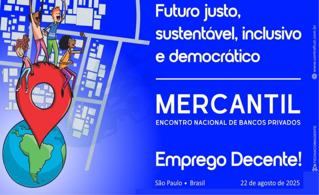Sindicato dos Banc�arios de Presidente Prudente - Encontro Nacional dos Funcionários do Banco Mercantil será realizado no dia 22 de agosto