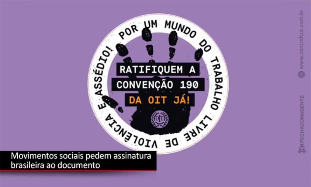 Sindicato dos Banc�arios de Presidente Prudente - Ato pede assinatura do Brasil à Convenção Nº 190 da Organização Internacional do Trabalho