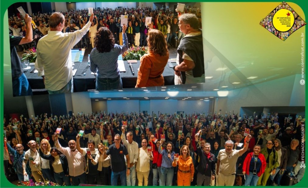 Sindicato dos Banc�arios de Presidente Prudente - 28ª Conferência Nacional dos Bancários aprova pauta e define eixos de lutas da Campanha Nacional Unificada
