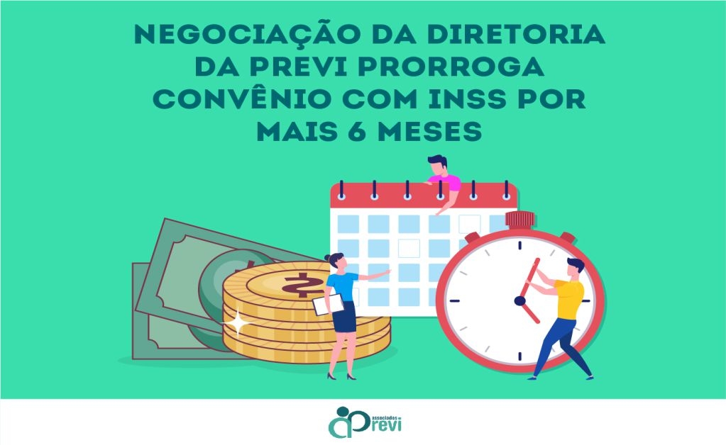 Sindicato dos Banc�arios de Presidente Prudente - INSS prorroga até junho convênio para pagamento da aposentadoria