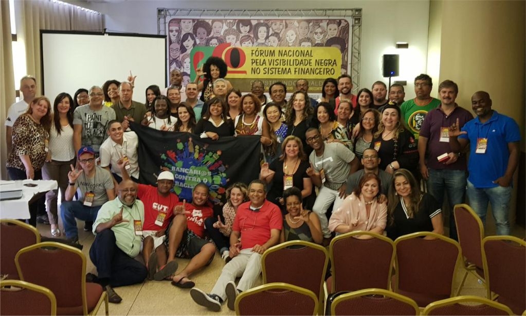 Sindicato dos Banc�arios de Presidente Prudente - Dirigentes sindicais aprovam Carta Compromisso e Moção do V Fórum Pela Visibilidade Negra