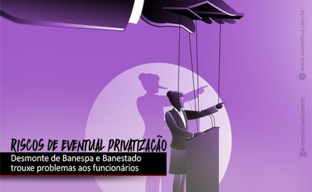Sindicato dos Banc�arios de Presidente Prudente - Privatização de bancos públicos leva a demissões e desmonte de planos de saúde e previdência