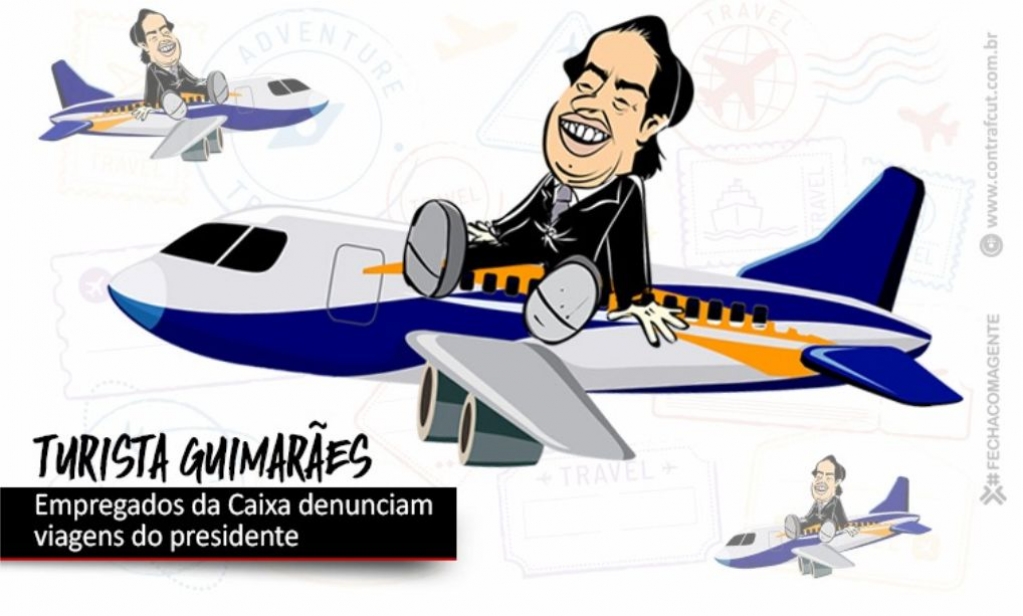 Sindicato dos Banc�arios de Presidente Prudente - Bancários denunciam despesas de viagens de Pedro Guimarães