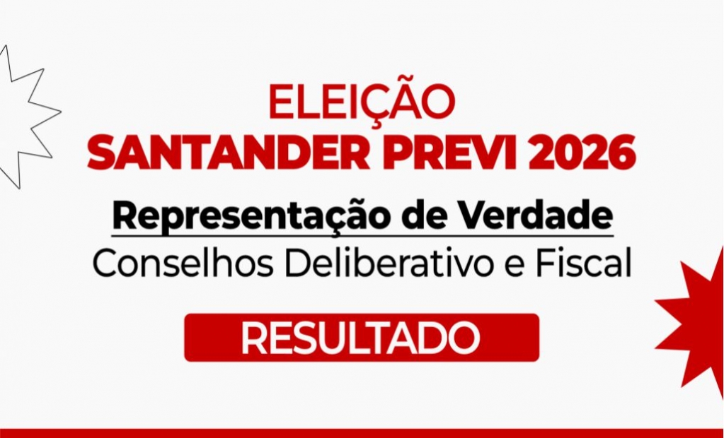 Sindicato dos Banc�arios de Presidente Prudente - Chapa Representação de Verdade vence eleição da SantanderPrevi