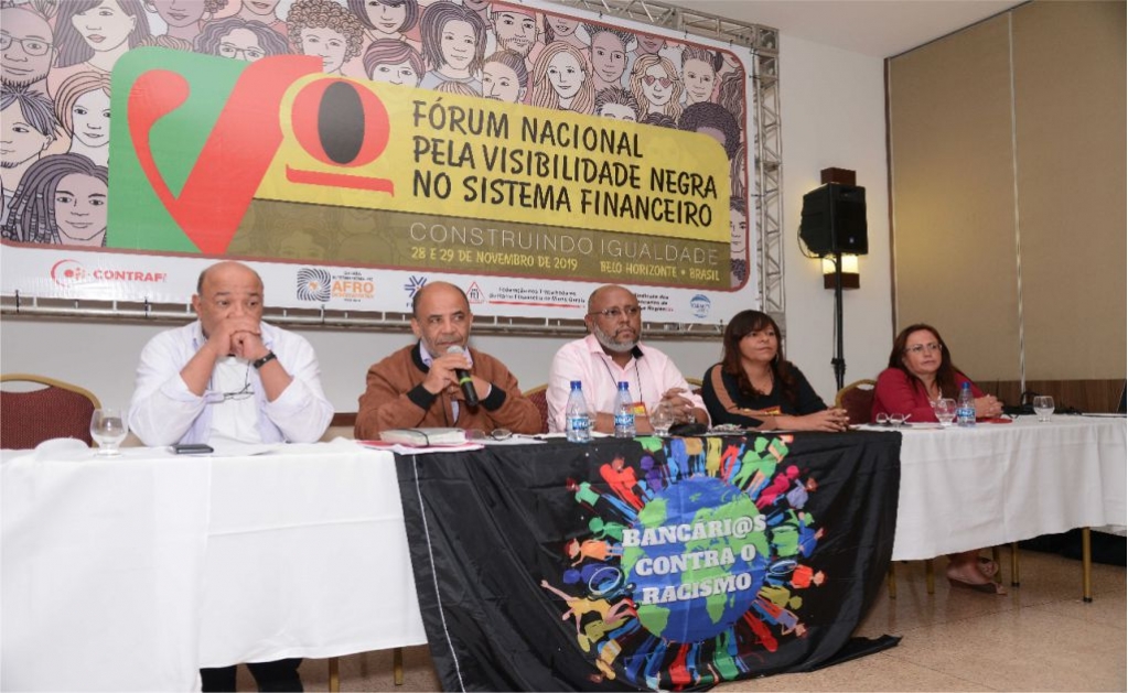 Sindicato dos Banc�arios de Presidente Prudente - Dirigentes debatem conjuntura histórica e participação negra no mercado de trabalho