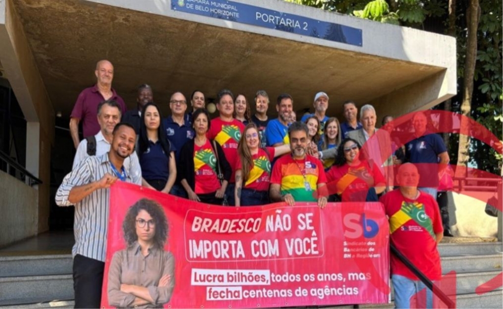 Sindicato dos Banc�arios de Presidente Prudente - Bradesco é alvo de audiência pública em BH por fechamento de agências e redução do atendimento presencial