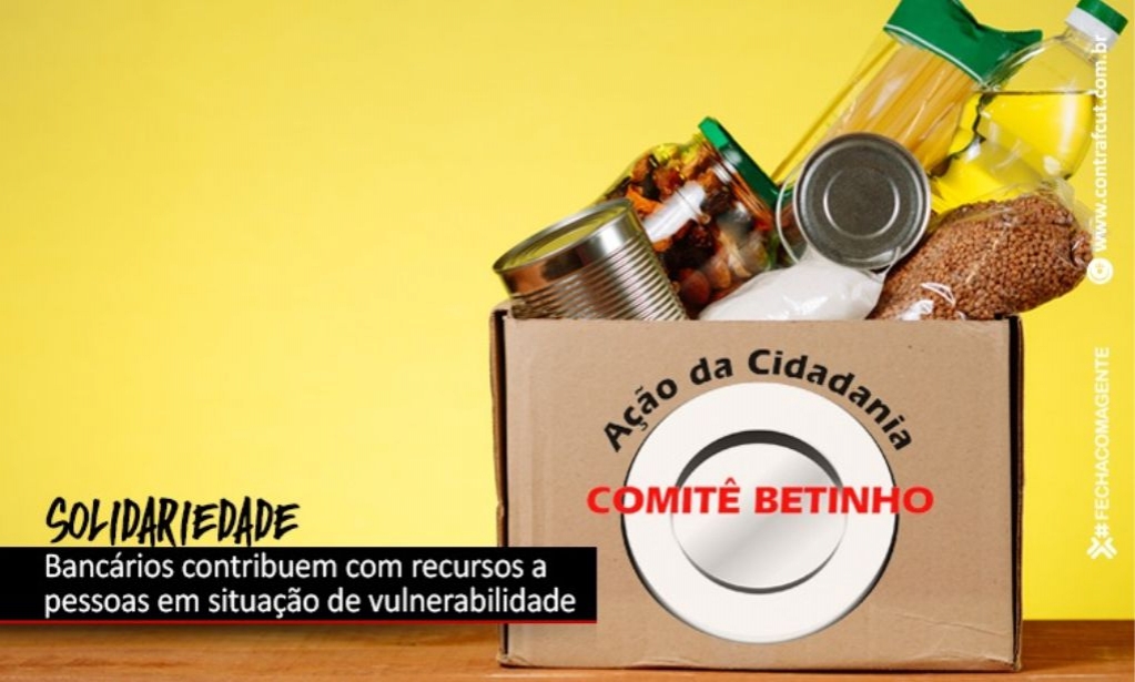 Sindicato dos Banc�arios de Presidente Prudente - Comitê Betinho divulga balanço da Ação contra a Fome e o Frio