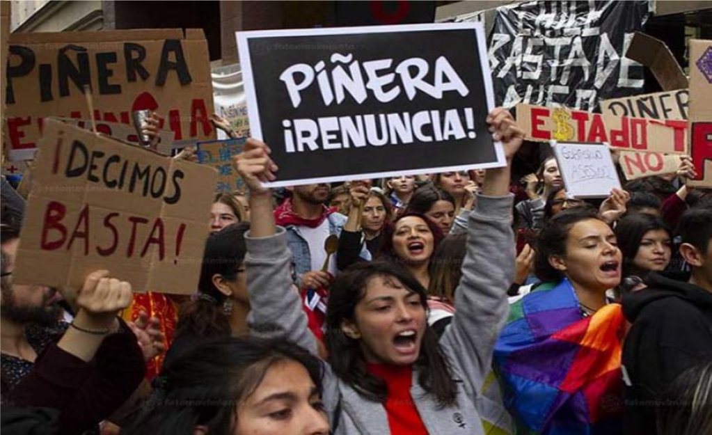 Sindicato dos Banc�arios de Presidente Prudente - Destruição da Previdência e serviços públicos no Chile estão na base da revolta de um povo maltratado