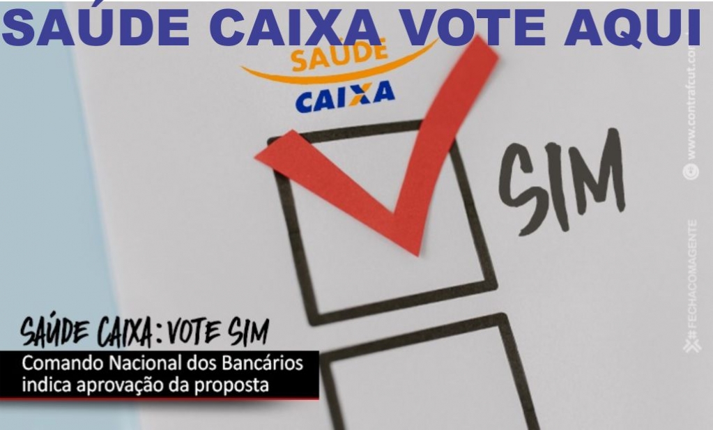 Sindicato dos Banc�arios de Presidente Prudente - SAÚDE CAIXA  VOTE AQUI