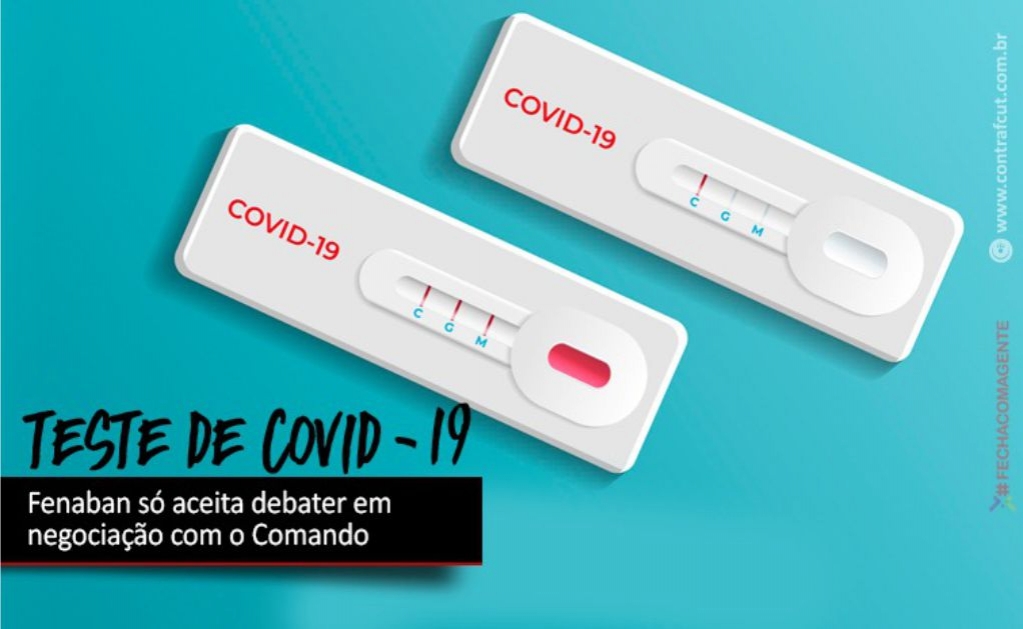 Sindicato dos Banc�arios de Presidente Prudente - Fenaban não aceita debater testes para Covid-19 na Justiça