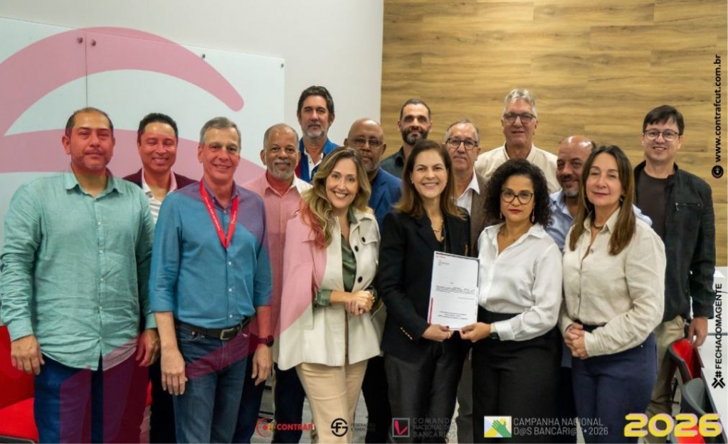 Sindicato dos Banc�arios de Presidente Prudente - COE entrega pauta específica ao Bradesco e reforça defesa do emprego e dos direitos dos bancários