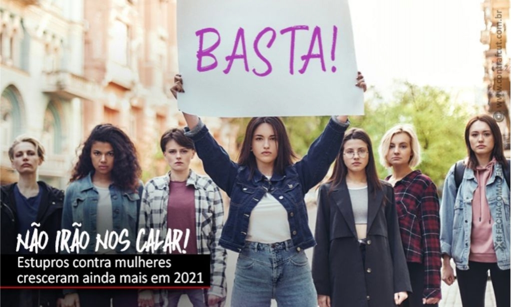 Sindicato dos Banc�arios de Presidente Prudente - Brasil tem um estupro a cada 10 minutos e um feminicídio a cada 7 horas