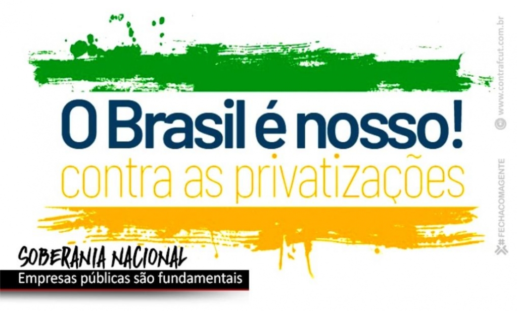 Sindicato dos Banc�arios de Presidente Prudente - Frentes parlamentares e entidades protestam em defesa de empresas públicas