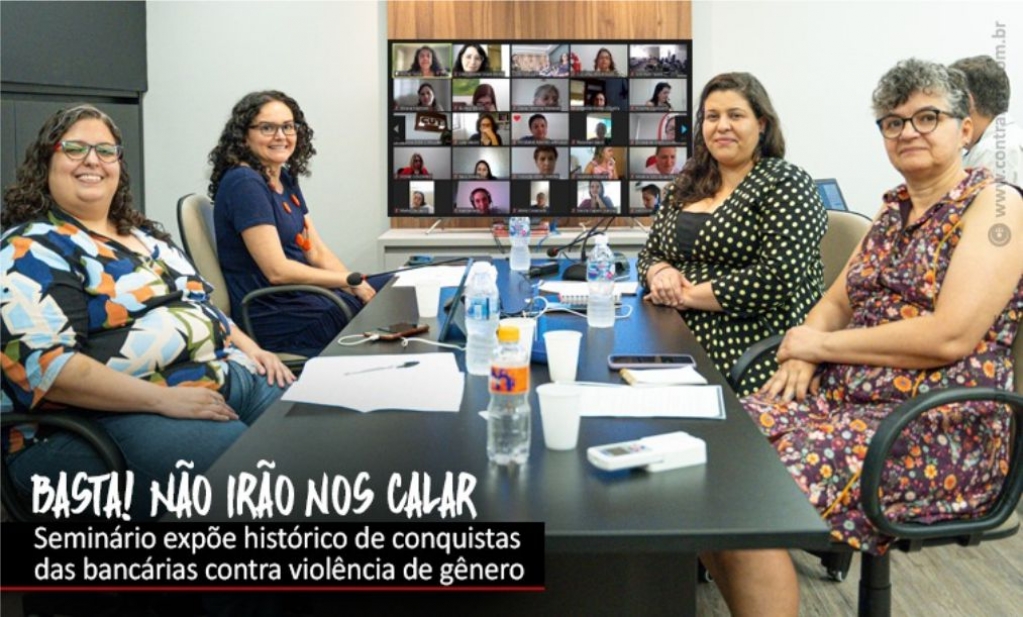 Sindicato dos Banc�arios de Presidente Prudente - Seminário “Basta! Não irão nos calar!” mostra histórico de luta das bancarias