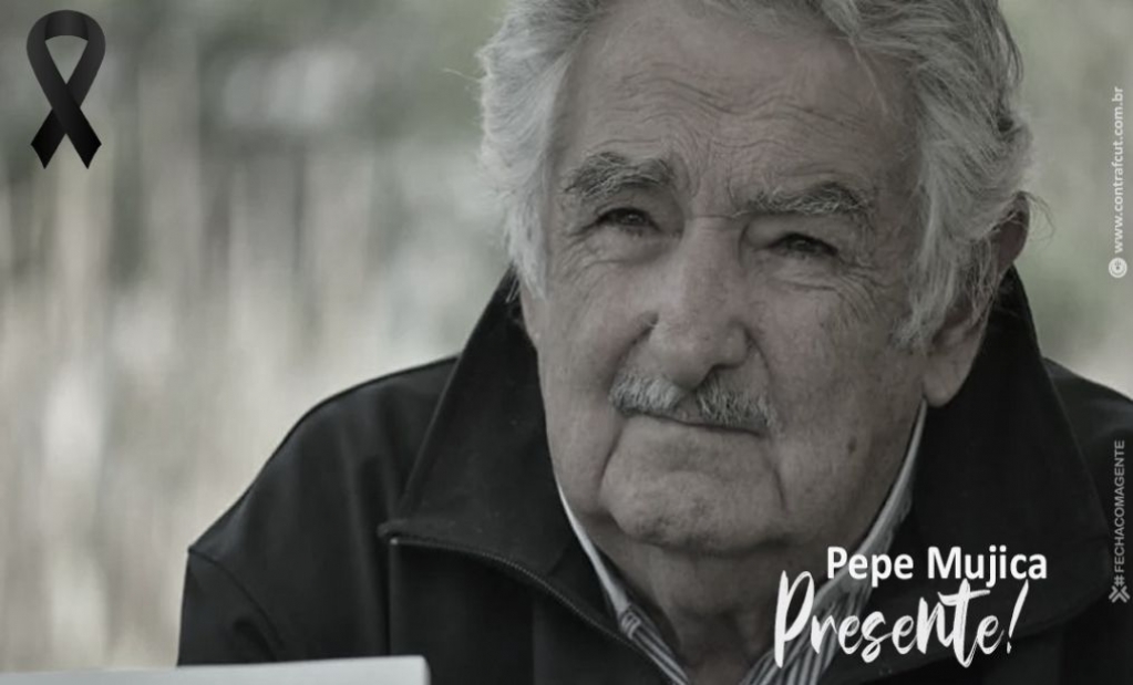 Sindicato dos Banc�arios de Presidente Prudente - Contraf-CUT lamenta morte de Pepe Mujica