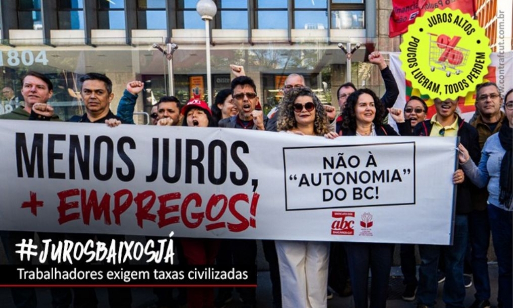 Sindicato dos Banc�arios de Presidente Prudente - Copom mantém política restritiva ao