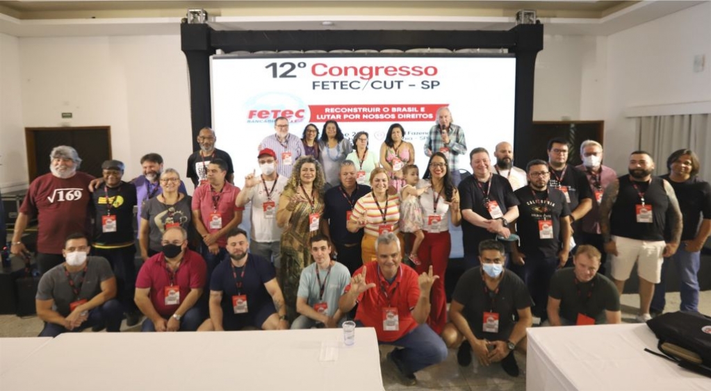 Sindicato dos Banc�arios de Presidente Prudente - FETEC CUT SP elege nova diretoria para o quadriênio 2022-2026, presidida por Aline Molina