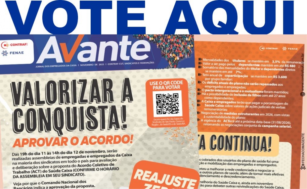 Sindicato dos Banc�arios de Presidente Prudente - ASSEMBLÉIA SAÚDE CAIXA 