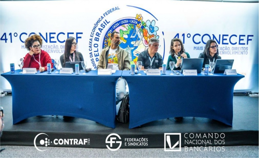 Sindicato dos Banc�arios de Presidente Prudente - Saúde Caixa, riscos psicossociais e saúde mental marcam segundo debate do 41º Conecef