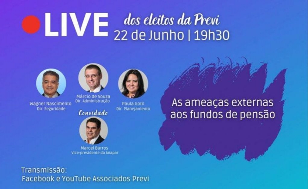 Sindicato dos Banc�arios de Presidente Prudente - Terça-feira 22, tem live sobre as ameaças externas aos fundos de pensão