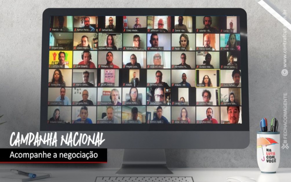 Sindicato dos Banc�arios de Presidente Prudente - Continuam as negociações sobre teletrabalho