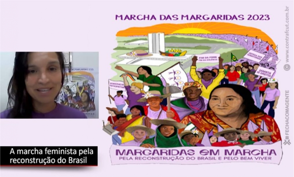 Sindicato dos Banc�arios de Presidente Prudente - Oficina mostra impacto da Marcha das Margaridas em políticas públicas