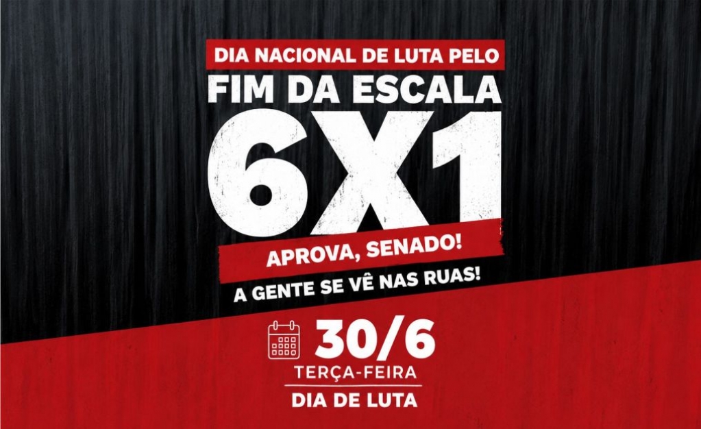 Sindicato dos Banc�arios de Presidente Prudente - Atos pelo fim da escala 6x1 e pela redução da jornada mobilizam trabalhadores nesta terça-feira (30)