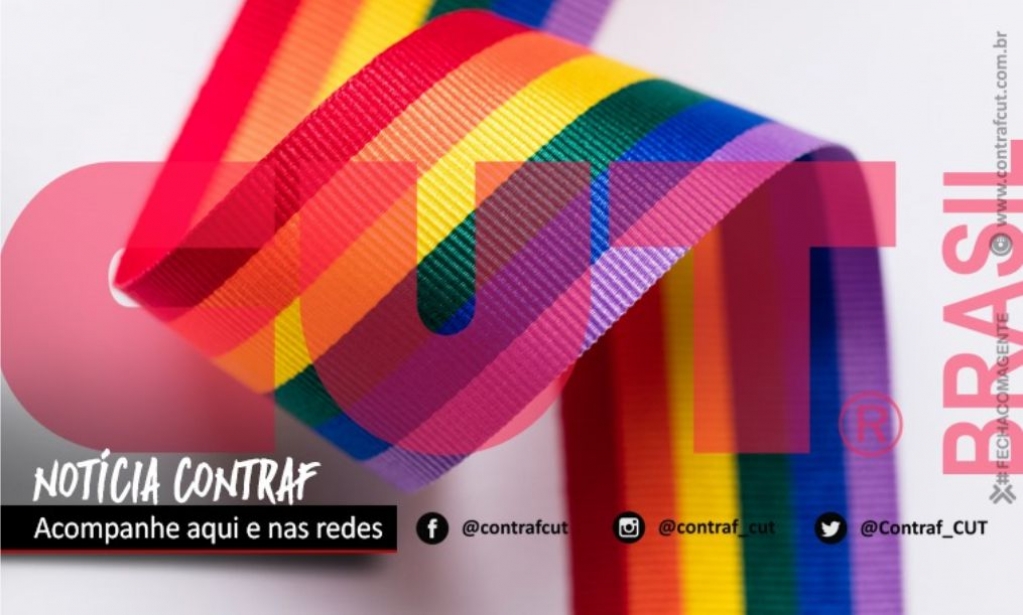 Sindicato dos Banc�arios de Presidente Prudente - Na CUT, embaixador da ONU por direitos LGBTQIA+ fala sobre cooperação entre países