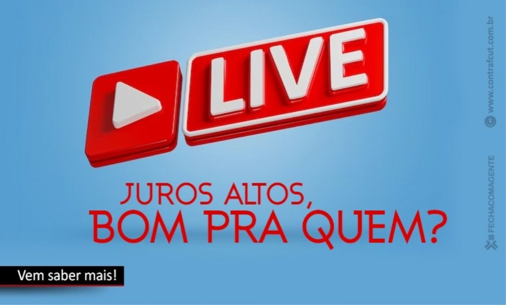 Sindicato dos Banc�arios de Presidente Prudente - Seminário digital discute papel da Selic no desempenho econômico do país