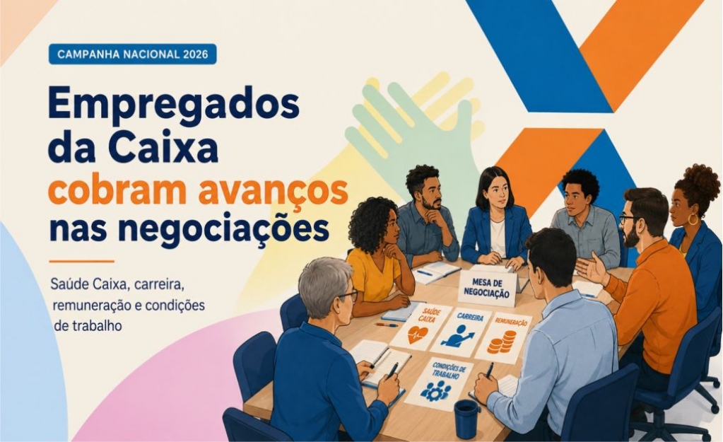 Sindicato dos Banc�arios de Presidente Prudente - Após seis rodadas, empregados cobram da Caixa avanços nas principais reivindicações