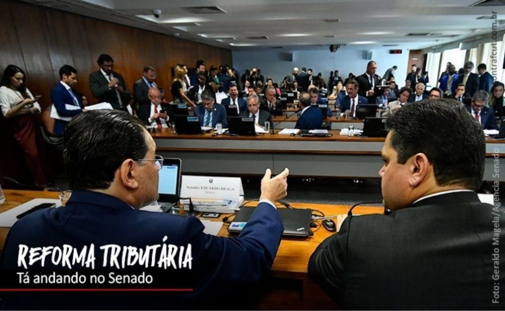 Sindicato dos Banc�arios de Presidente Prudente - Reforma tributária avança no Senado