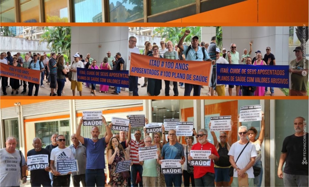Sindicato dos Banc�arios de Presidente Prudente - Aposentados do Itaú reforçam luta contra aumentos abusivos no plano de saúde