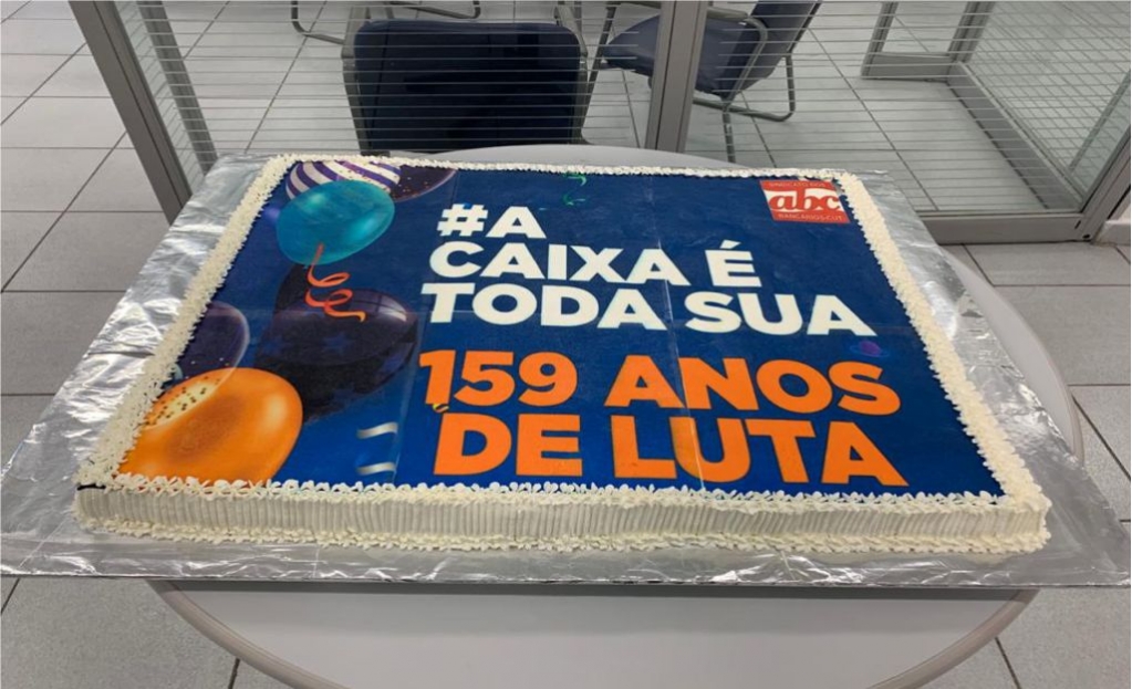 Sindicato dos Banc�arios de Presidente Prudente - Empregados comemoram aniversário da Caixa com dia Nacional de Luta