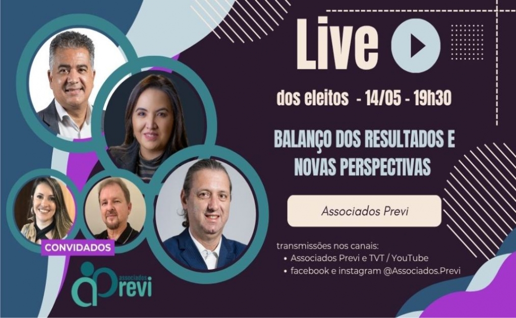 Sindicato dos Banc�arios de Presidente Prudente - Dirigentes eleitos da Previ fazem live para balanço dos planos e perspectivas futuras nesta quinta (14)