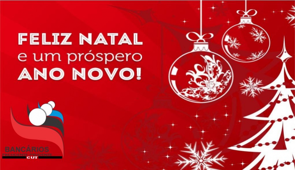 Sindicato dos Banc�arios de Presidente Prudente - FELIZ NATAL E UM PRÓSPERO 2025