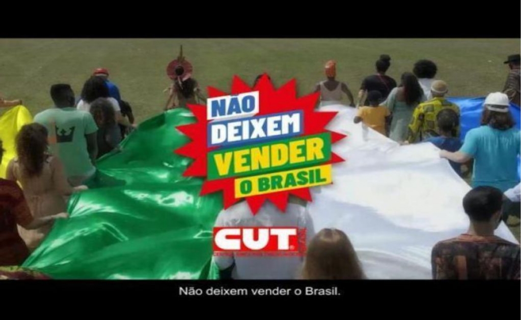 Sindicato dos Banc�arios de Presidente Prudente - Ser patriota é defender o que é nosso. Defenda as estatais, diz campanha da CUT
