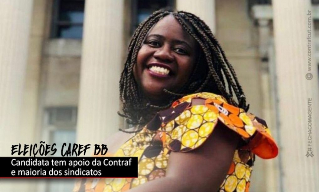 Sindicato dos Banc�arios de Presidente Prudente - Conheça Kelly Quirino, candidata ao Caref BB apoiada pela Contraf-CUT e maioria dos sindicatos
